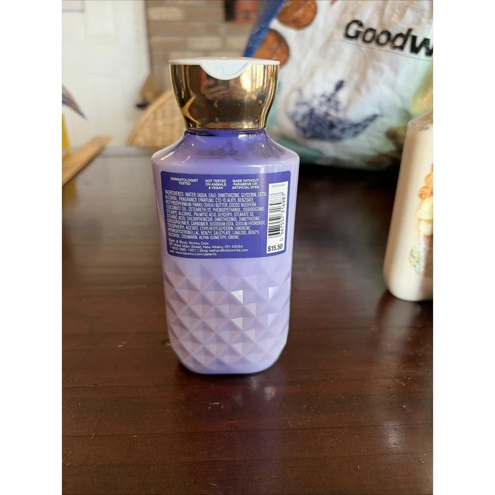 Bath Body Works X 3 Body Lotion Starlit Night, Warm Vanilla Sugar, Cucumber Mel